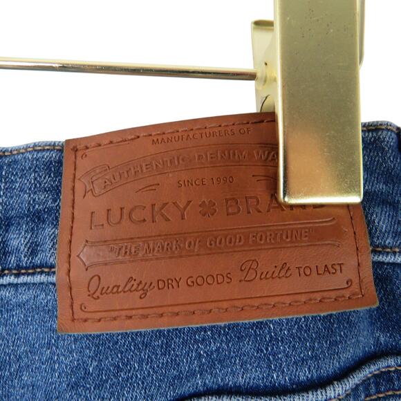 Lucky Brand Sweet Mid Bootcut Jeans Flared Leg Dark Wash Jeans Size 10 30 - Picture 7 of 11